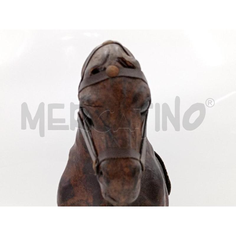 CAVALLINO FODERA CUOIO RAMPANTE ALTO CM 40 | Mercatino dell'Usato Moncalieri bengasi 2