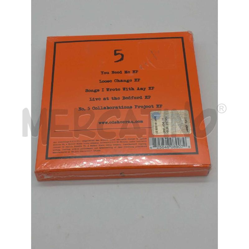 CD 5 ED SHEERAN SIGILLATO | Mercatino dell'Usato Moncalieri bengasi 2