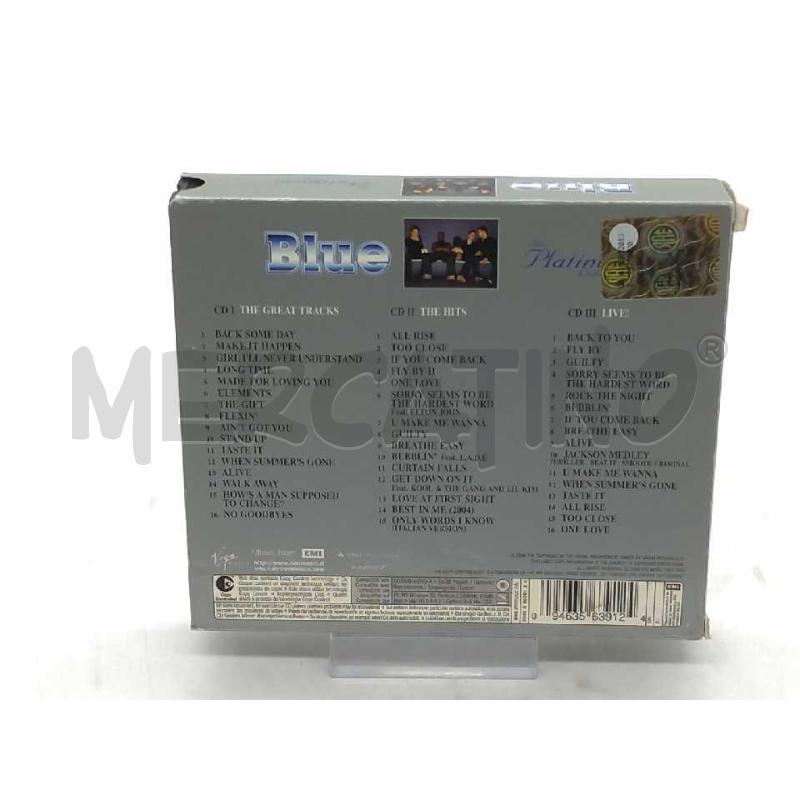 CD COFANETTO BLUE THE PLATINUM COLLECTION | Mercatino dell'Usato Moncalieri bengasi 2