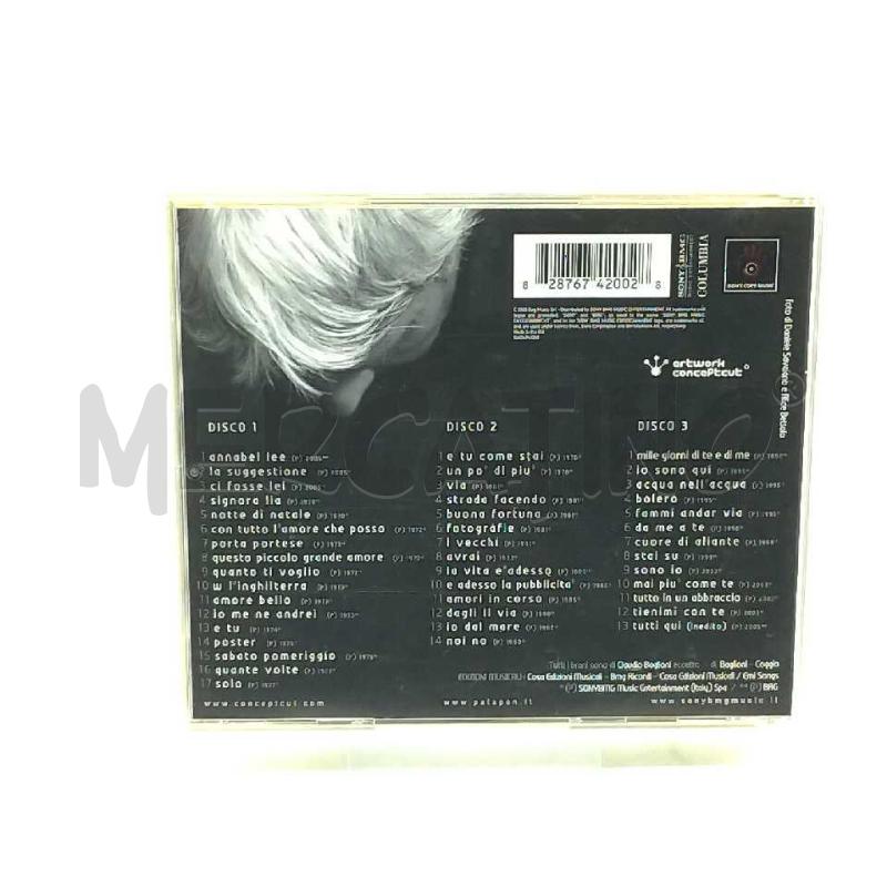 CD COFANETTO CLAUDIO BAGLIONI TUTTI QUI COLLEZIONE 1967/2005 | Mercatino dell'Usato Moncalieri bengasi 2