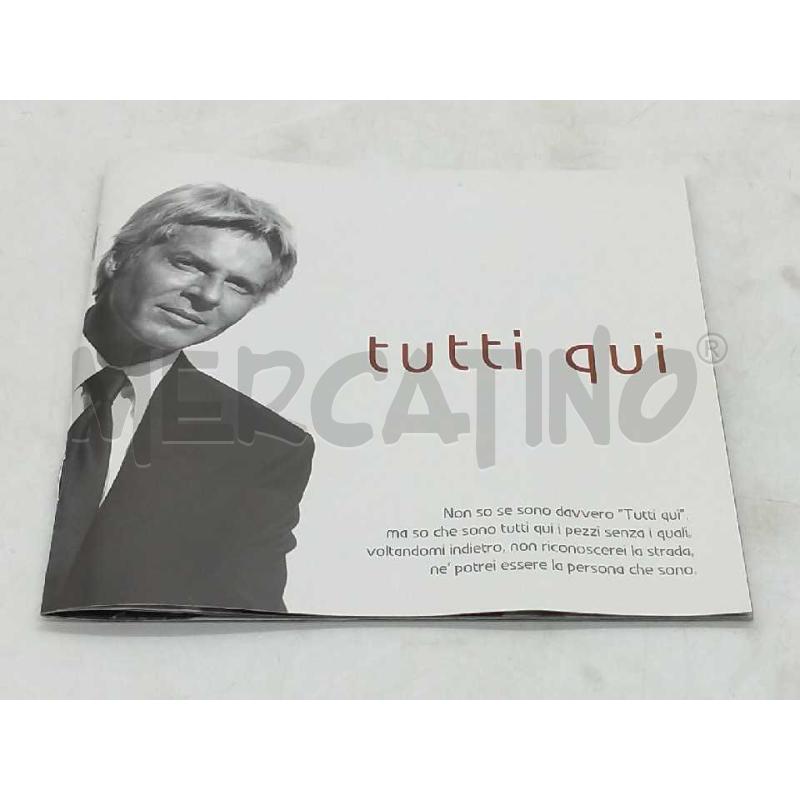 CD COFANETTO CLAUDIO BAGLIONI TUTTI QUI COLLEZIONE 1967/2005 | Mercatino dell'Usato Moncalieri bengasi 4