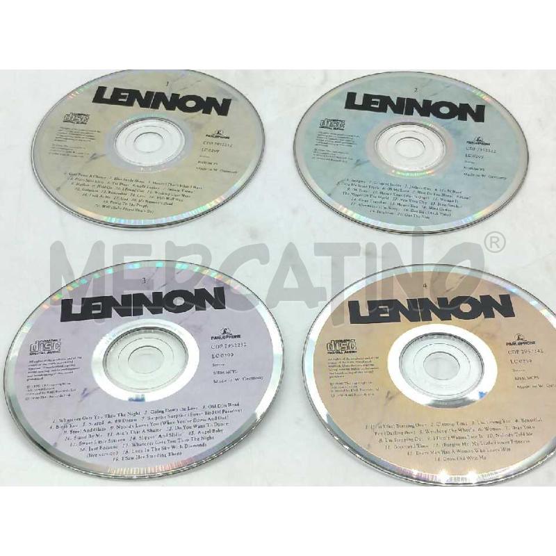 CD COFANETTO LENNON 4 CD SET  | Mercatino dell'Usato Moncalieri bengasi 4
