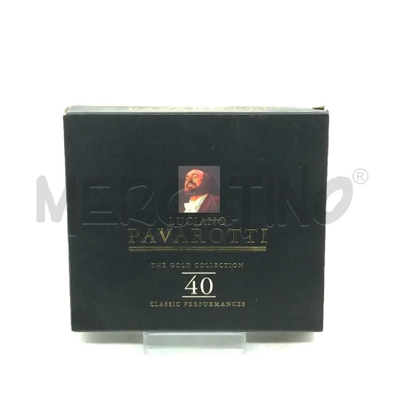 CD COFANETTO LUCIANO PAVAROTTI GOLD COLLECTION 40 CLASSIC PERFORMANCES | Mercatino dell'Usato Moncalieri bengasi 1