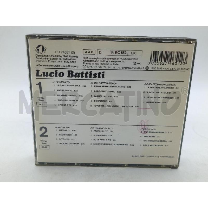CD COFANETTO LUCIO BATTISTI NUMERO UNO | Mercatino dell'Usato Moncalieri bengasi 2