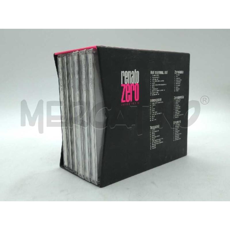 CD COFANETTO RENATO ZERO COLLECTION '70 BOX DA COLLEZIONE 6 CD DI CUI 3 SIGILLATI | Mercatino dell'Usato Moncalieri bengasi 2