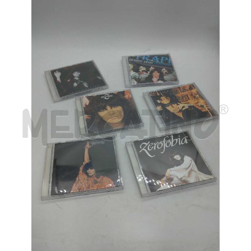 CD COFANETTO RENATO ZERO COLLECTION '70 BOX DA COLLEZIONE 6 CD DI CUI 3 SIGILLATI | Mercatino dell'Usato Moncalieri bengasi 3