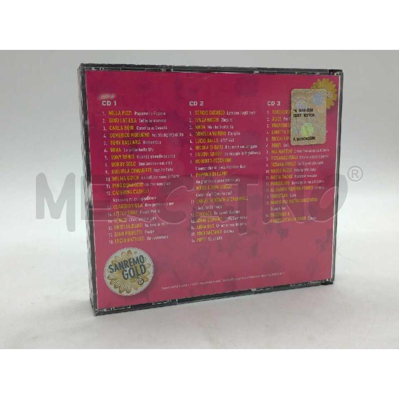 CD COFANETTO SANREMO GOLD 1950/1985 | Mercatino dell'Usato Moncalieri bengasi 2