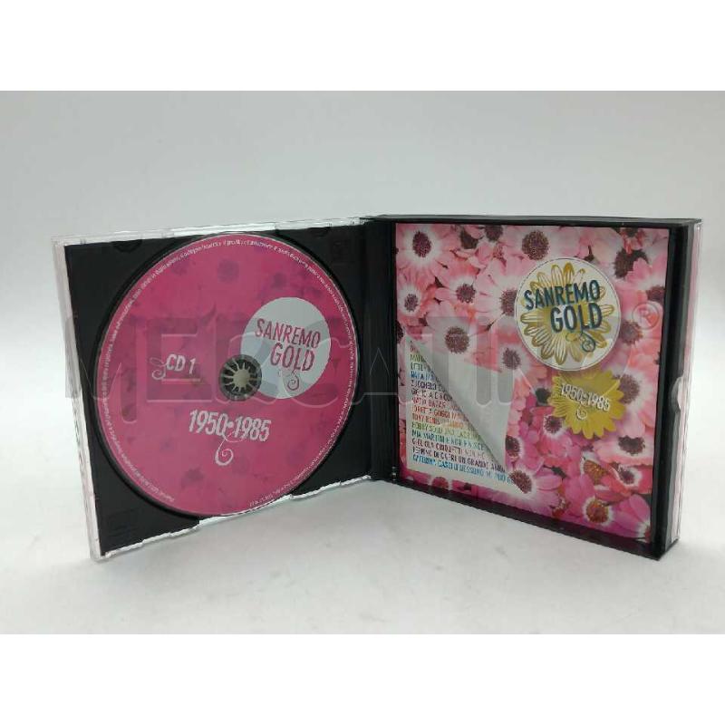 CD COFANETTO SANREMO GOLD 1950/1985 | Mercatino dell'Usato Moncalieri bengasi 3