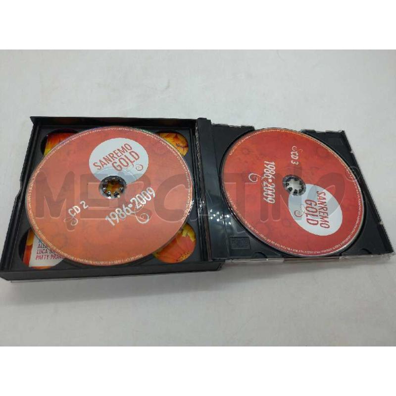 CD COFANETTO SANREMO GOLD 1986/2009 | Mercatino dell'Usato Moncalieri bengasi 5