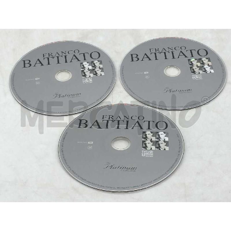 CD COFANETTO THE PLATINUM COLLECTION FRANCO BATTIATO | Mercatino dell'Usato Moncalieri bengasi 4