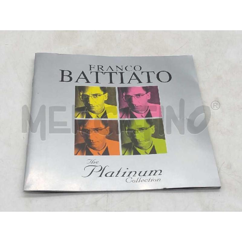 CD COFANETTO THE PLATINUM COLLECTION FRANCO BATTIATO | Mercatino dell'Usato Moncalieri bengasi 5
