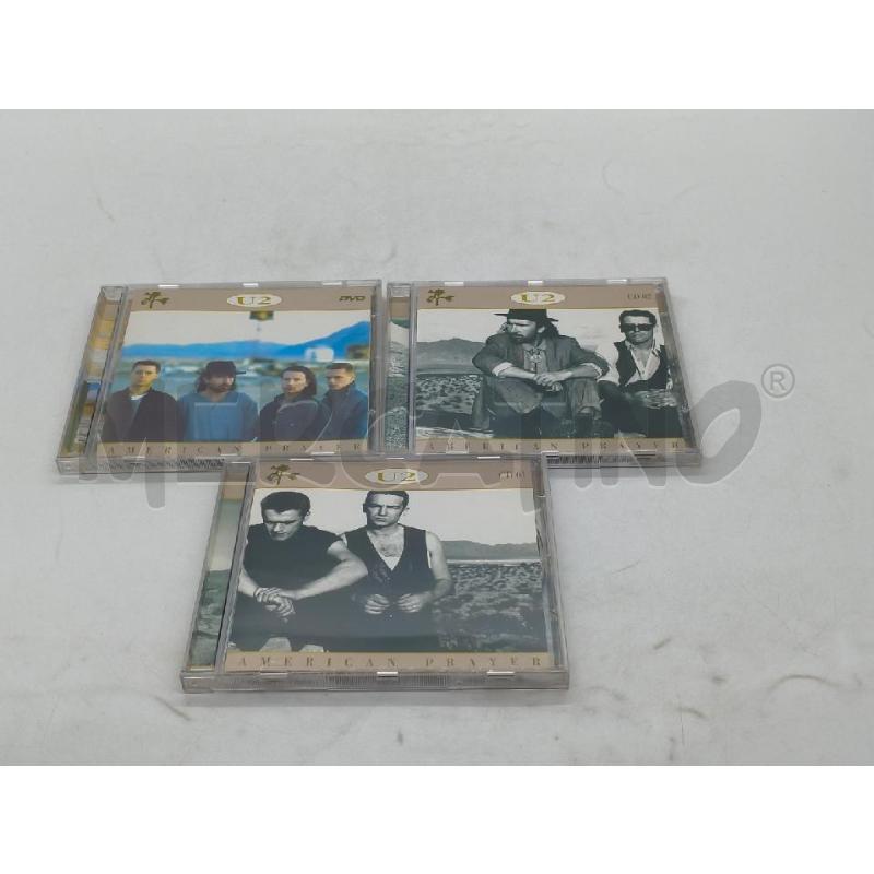 CD COFANETTO U2 AMERICAN PRAYER 3 CD | Mercatino dell'Usato Moncalieri bengasi 3