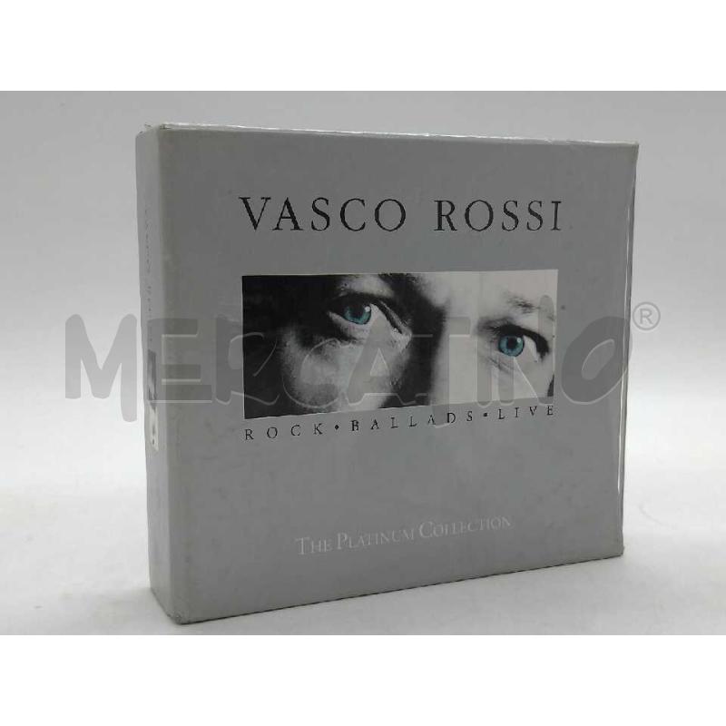 CD COFANETTO VASCO ROSSI ROCK BALLADS LIVE THE PLATINUM COLLECTION | Mercatino dell'Usato Moncalieri bengasi 1