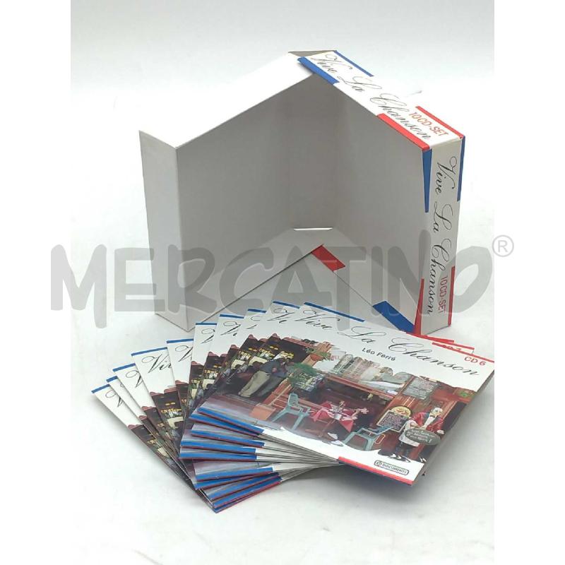 CD COFANETTO VIVE LA CHANSON 10 CD SET | Mercatino dell'Usato Moncalieri bengasi 3