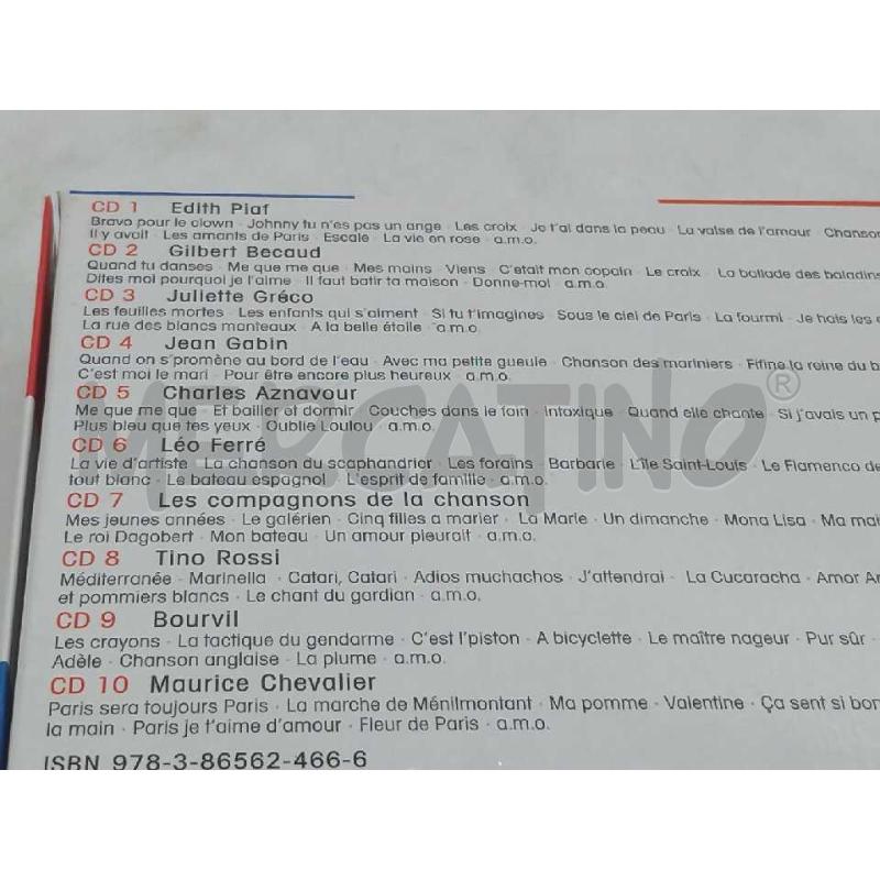 CD COFANETTO VIVE LA CHANSON 10 CD SET | Mercatino dell'Usato Moncalieri bengasi 5