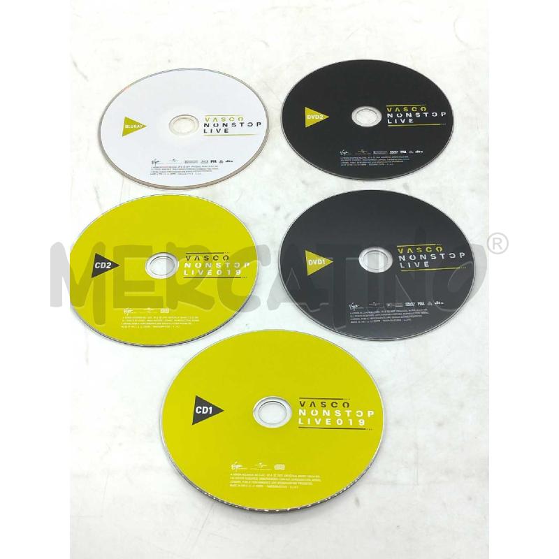 CD DVD SET BOX VASCO NONSTOP LIVE  | Mercatino dell'Usato Moncalieri bengasi 5