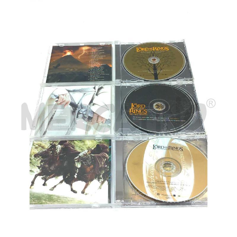 CD MUSICALE THE LORDS OF THE RINGS THE MOTION PICTURE TRILOGY SOUNDTRACK  | Mercatino dell'Usato Moncalieri bengasi 3