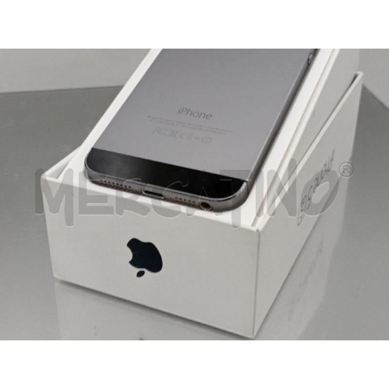 CELLULARE IPHONE 5S GRAY 16 GB CON SCATOLA | Mercatino dell'Usato Moncalieri bengasi 5