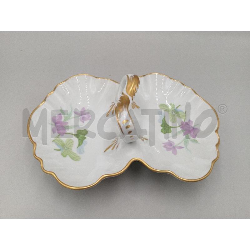 CENTROTAVOLA CERAMICA CON DECORO FIORI LIMOGES | Mercatino dell'Usato Moncalieri bengasi 2
