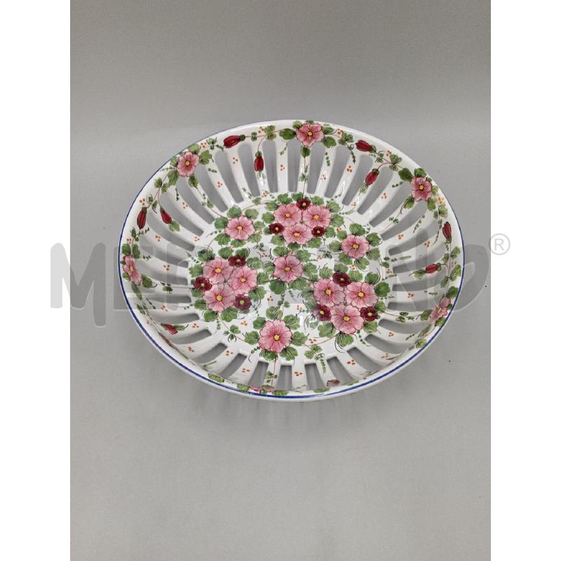 CENTROTAVOLA CERAMICA DECORO FIORI F,M | Mercatino dell'Usato Moncalieri bengasi 1