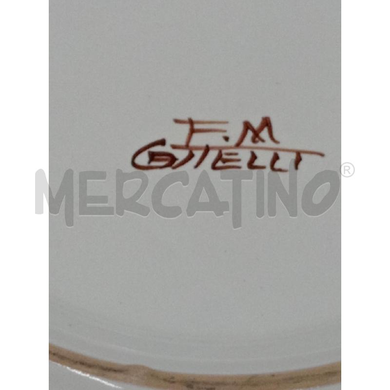 CENTROTAVOLA CERAMICA DECORO FIORI F,M | Mercatino dell'Usato Moncalieri bengasi 3