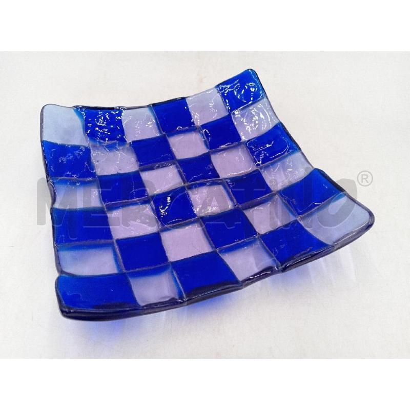 CENTROTAVOLA VETRO CESELLATO 20 X 20 BAROVIER E TOSO | Mercatino dell'Usato Moncalieri bengasi 1