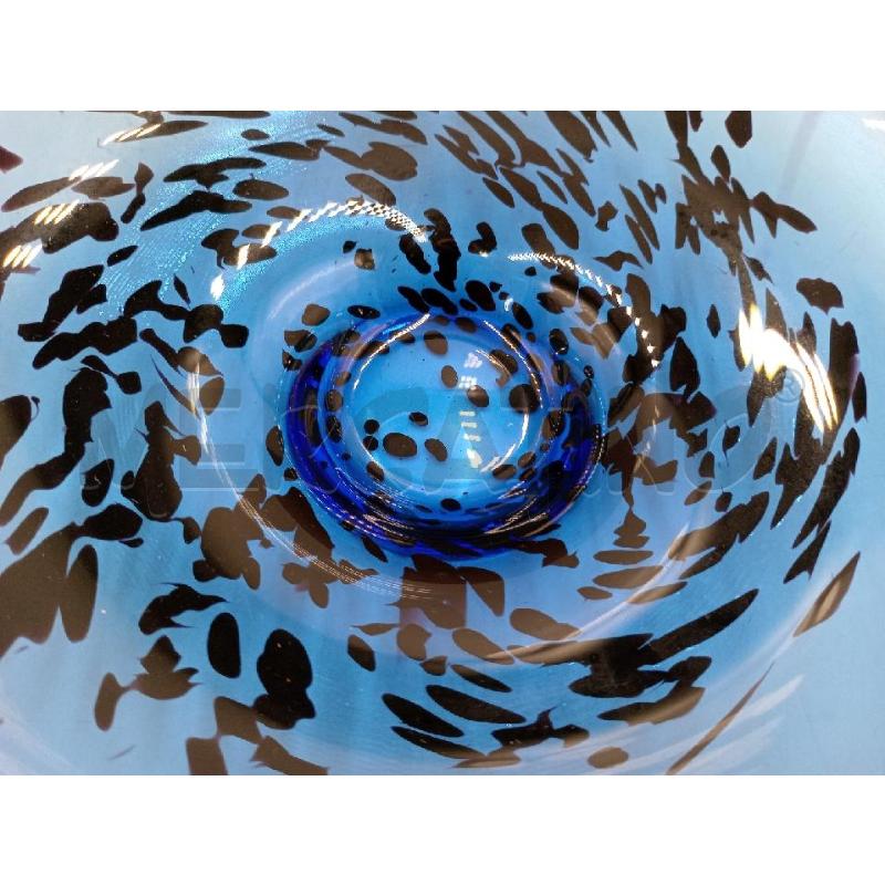 CENTROTAVOLA VETRO COBALTINO AZZURRO C/SCATOLA GALLERIA  | Mercatino dell'Usato Moncalieri bengasi 2
