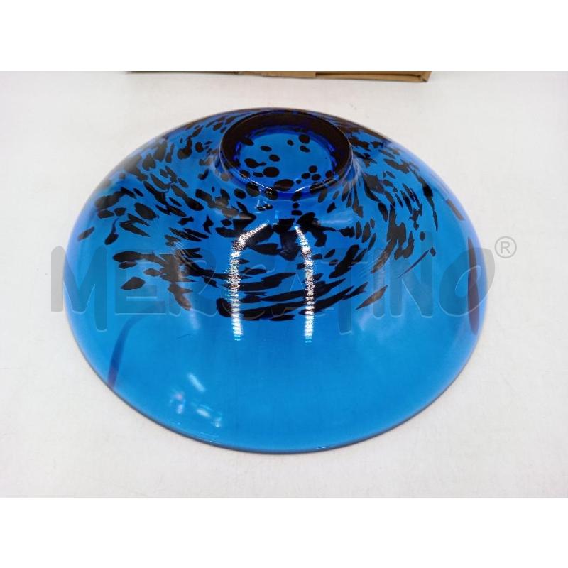 CENTROTAVOLA VETRO COBALTINO AZZURRO C/SCATOLA GALLERIA  | Mercatino dell'Usato Moncalieri bengasi 5