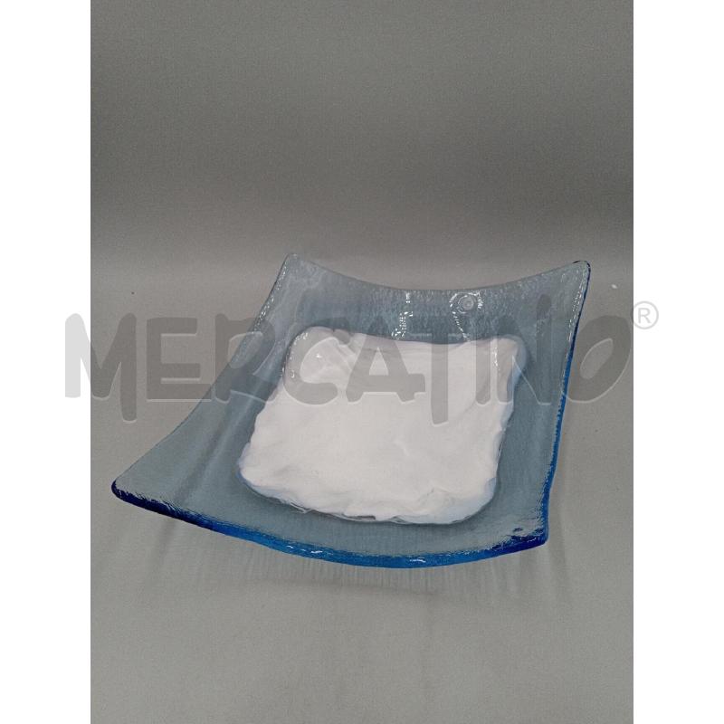 CENTROTAVOLA VETRO MURANO C/INTERNO BIANCO | Mercatino dell'Usato Moncalieri bengasi 1