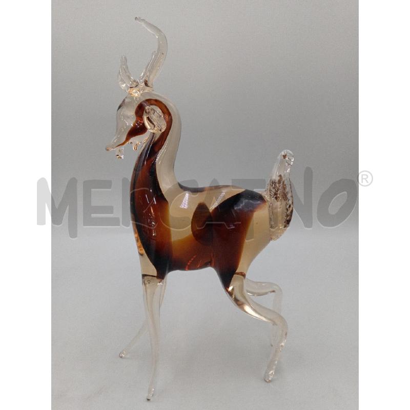 CERBIATTO MURANO ITALY H. 25 | Mercatino dell'Usato Moncalieri bengasi 1