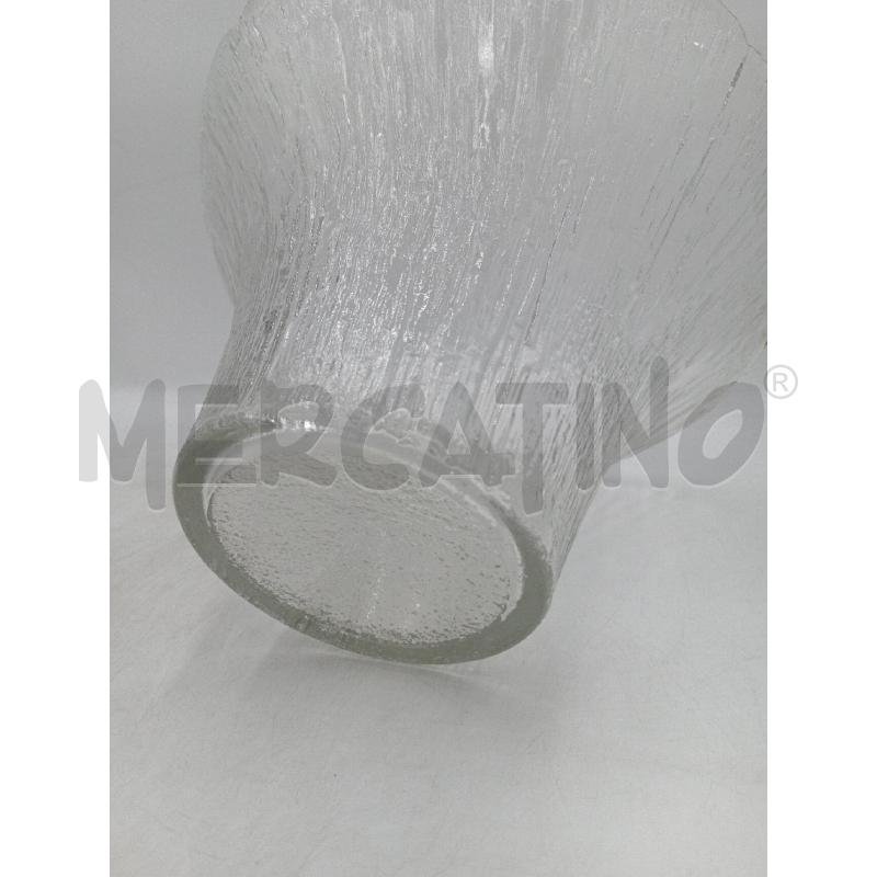 CESTELLO VETRO MOLATO CENTROTAVOLA STILE DESIGN  | Mercatino dell'Usato Moncalieri bengasi 5