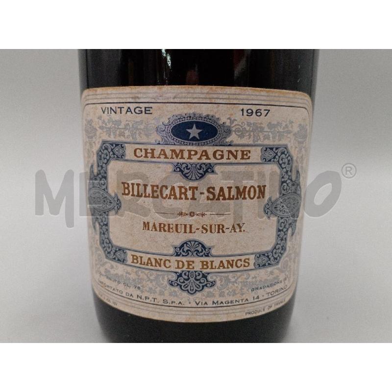 CHAMPAGNE BILLECART  - SALMON 1967 BLANC DE BLANCS | Mercatino dell'Usato Moncalieri bengasi 2