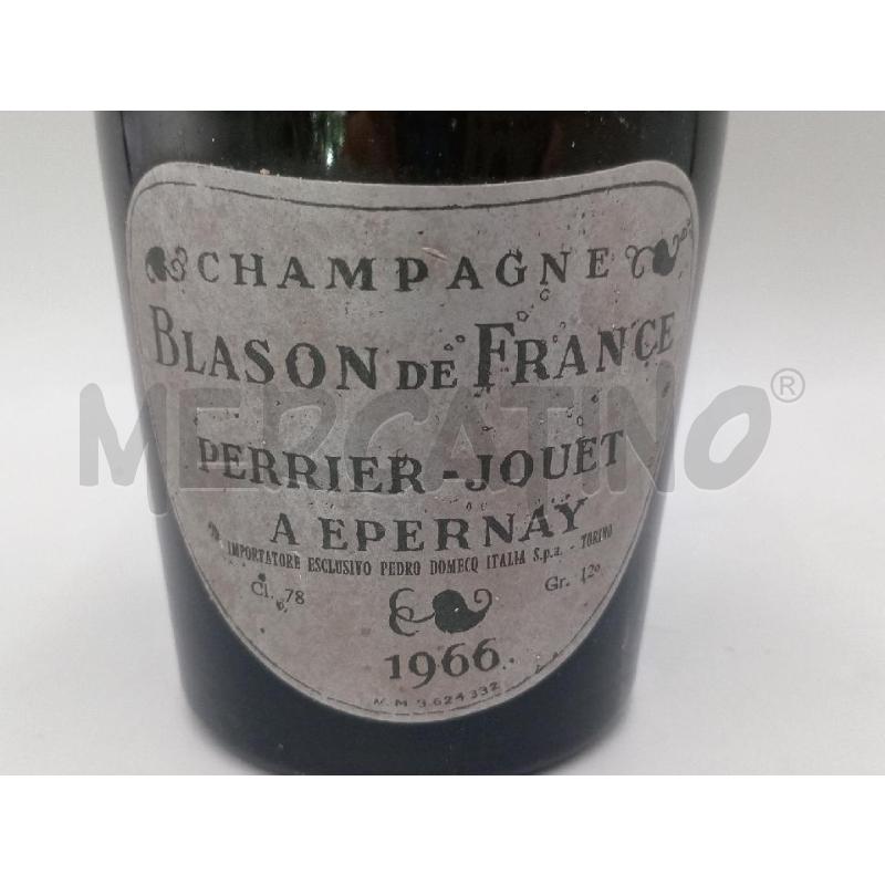 CHAMPAGNE BLASON DE FRANCE PERRIER JOUET EPERNAY 1966 | Mercatino dell'Usato Moncalieri bengasi 2