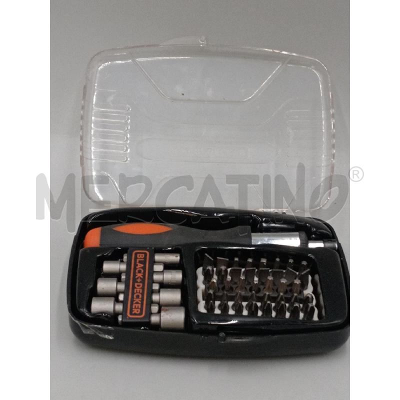 CHIAVE CRICCHETTO BLACK E DEKER C/ACCESSORI  | Mercatino dell'Usato Moncalieri bengasi 3