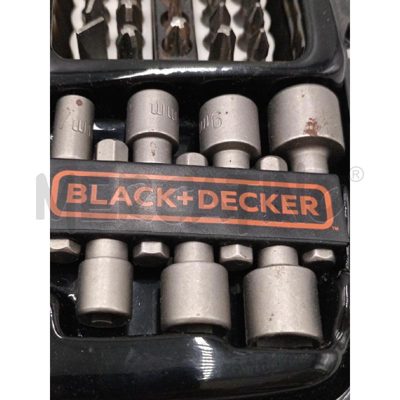 CHIAVE CRICCHETTO BLACK E DEKER C/ACCESSORI  | Mercatino dell'Usato Moncalieri bengasi 5
