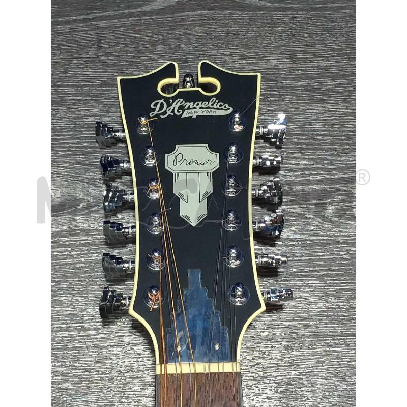 CHITARRA ACUSTICA ELETTRIFICATA 12 CORDE D'ANGELICO DAPLSG212MAHCP CON CUSTODIA SEMIRIGIDA  | Mercatino dell'Usato Moncalieri bengasi 2