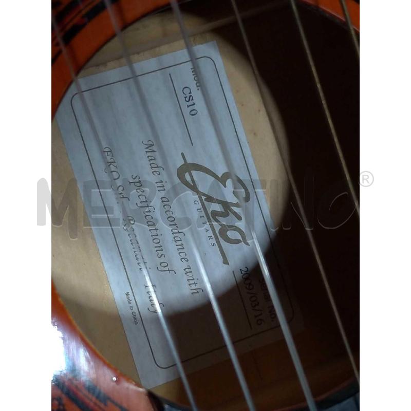 CHITARRA CLASSICA EKO CS10 | Mercatino dell'Usato Moncalieri bengasi 2