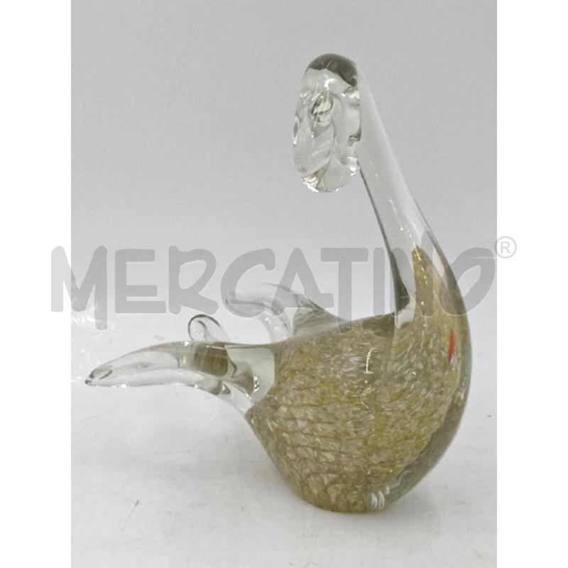 CIGNO VETRO H.18 | Mercatino dell'Usato Moncalieri bengasi 1