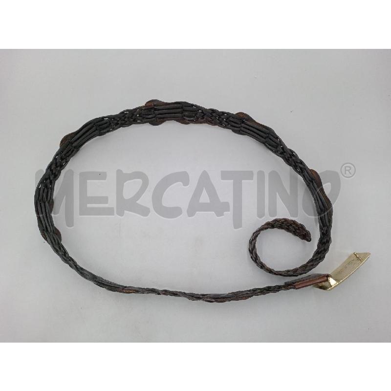 CINTURA DONNA ALBERTO FASCIANI MARRONE FIBBIA DORATA | Mercatino dell'Usato Moncalieri bengasi 5