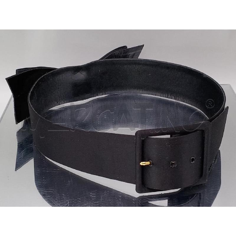 CINTURA DONNA CHANEL NERA FIOCCO VINTAGE | Mercatino dell'Usato Moncalieri bengasi 3