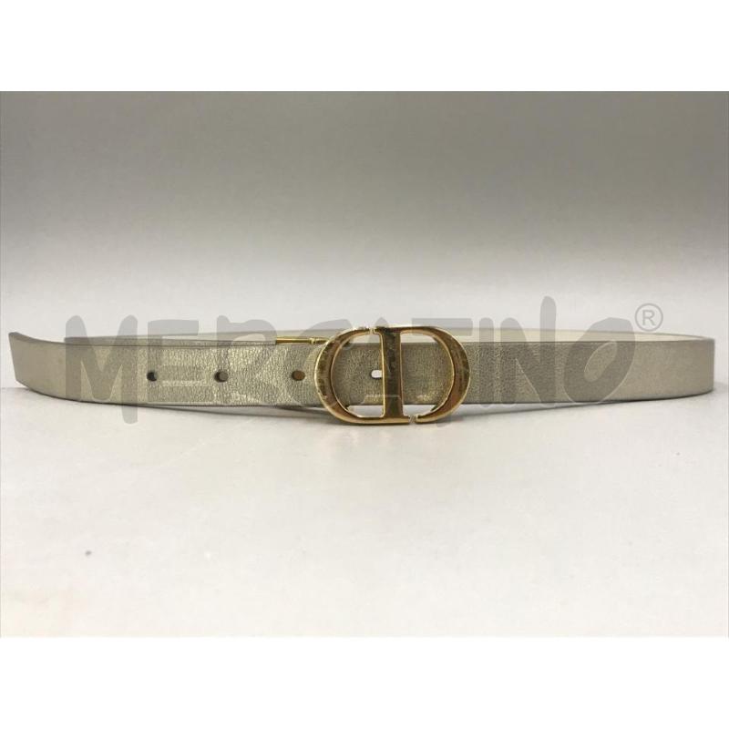 CINTURA DONNA CHRISTIAN DIOR ARGENTATA REVERSIBILE | Mercatino dell'Usato Moncalieri bengasi 2