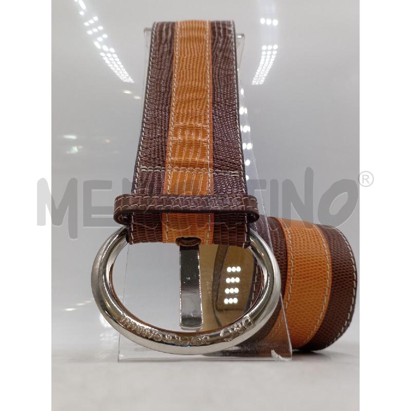 CINTURA DONNA DOLCE & GABBANA PELLE MARRONE ARANCIO | Mercatino dell'Usato Moncalieri bengasi 2