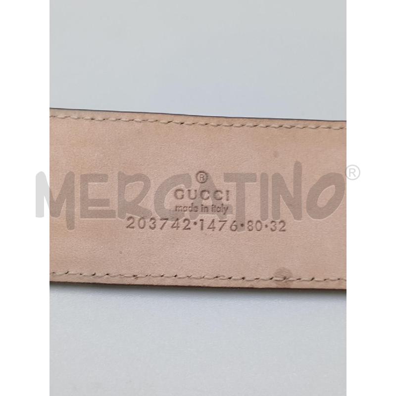 CINTURA DONNA GUCCI VERDE  FIBBIA DORATA | Mercatino dell'Usato Moncalieri bengasi 5