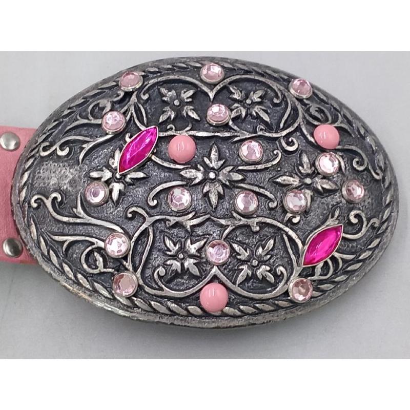 CINTURA DONNA NANNI ROSA CON INSERTI ACCIAIO | Mercatino dell'Usato Moncalieri bengasi 2