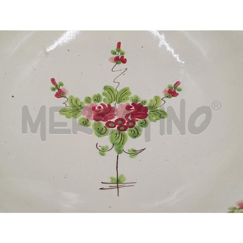 CIOTOLA CERAMICA DECORO FIORI  F.A.M.A | Mercatino dell'Usato Moncalieri bengasi 2
