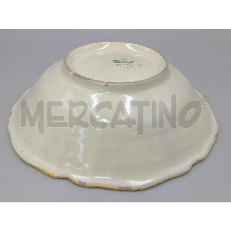 CIOTOLA CERAMICA DECORO FIORI  F.A.M.A | Mercatino dell'Usato Moncalieri bengasi 4