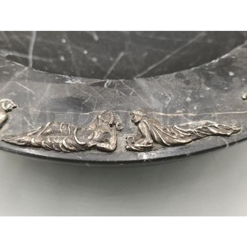 CIOTOLA URART MARMO GRECO CON INTARSI SHEFFIELD ROMANI DIAMETRO 28 CM | Mercatino dell'Usato Moncalieri bengasi 3