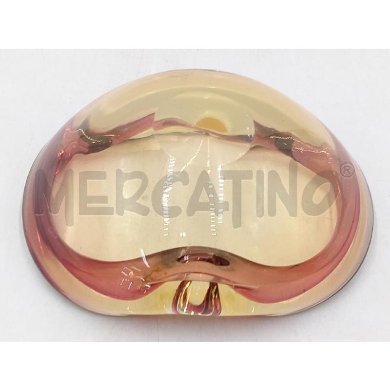 CIOTOLA VETRO SVUOTATASCHE SIMIL MURANO DESIGN  | Mercatino dell'Usato Moncalieri bengasi 2