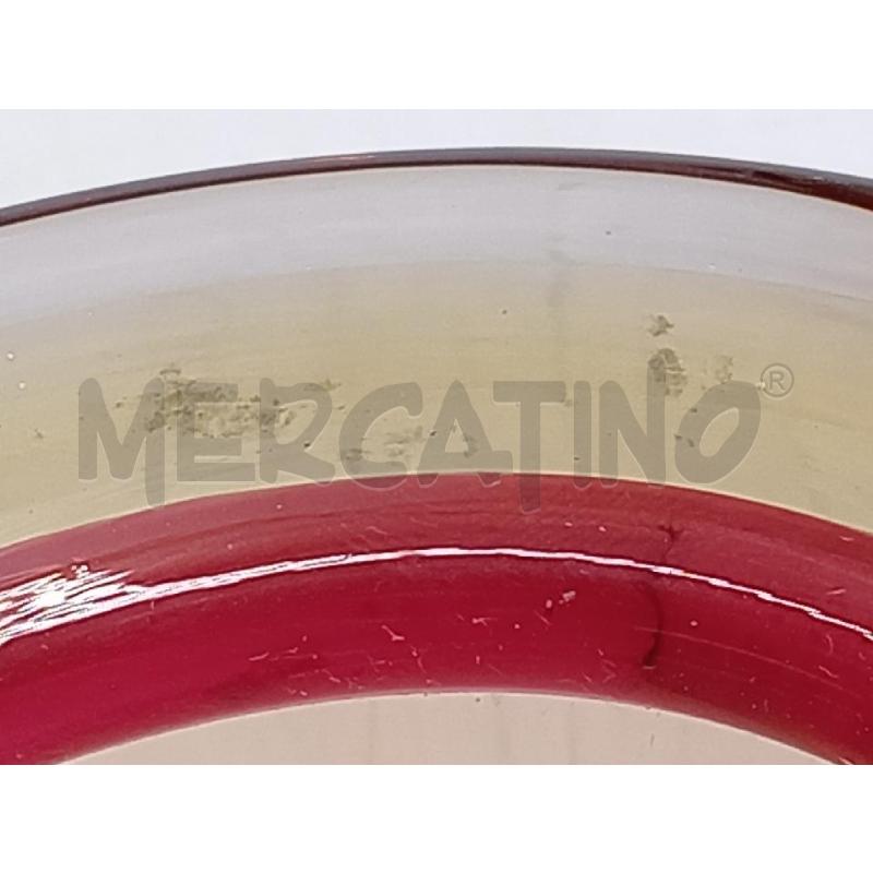 CIOTOLA VETRO SVUOTATASCHE SIMIL MURANO DESIGN  | Mercatino dell'Usato Moncalieri bengasi 5