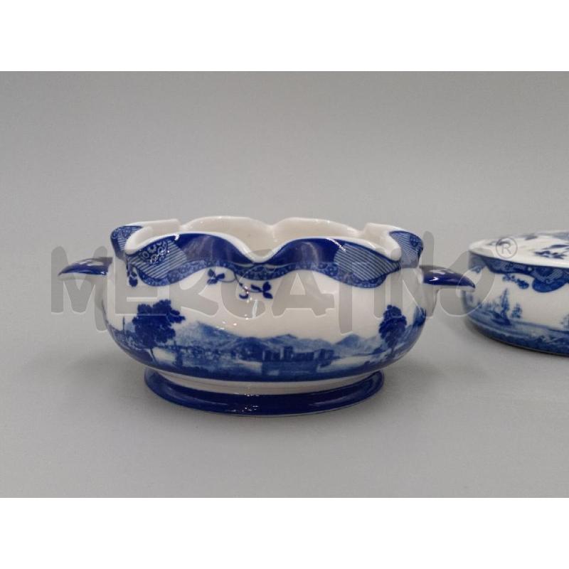 CIOTOLE PZ.4 C/ANTIPASTIERA CERAMICA TOGNANA BLUE COLLECTION | Mercatino dell'Usato Moncalieri bengasi 2